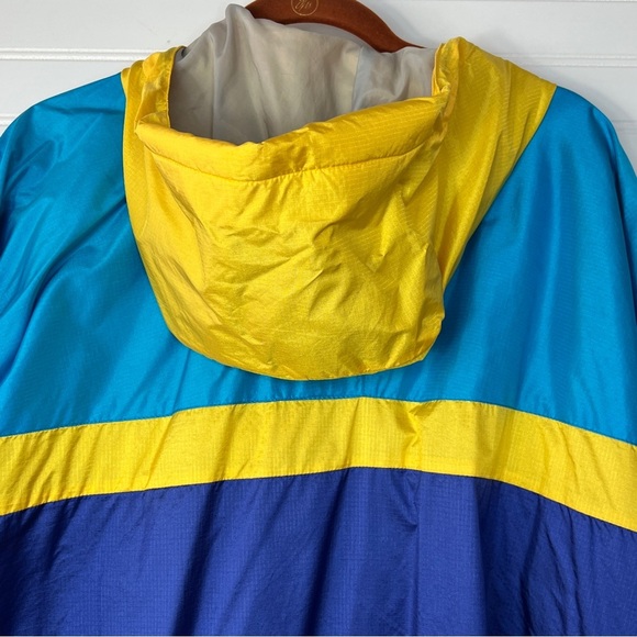 The North Face Vintage 80s Pullover Jacket Windbreaker Hooded Tri-Color Sz XL - Picture 7 of 9